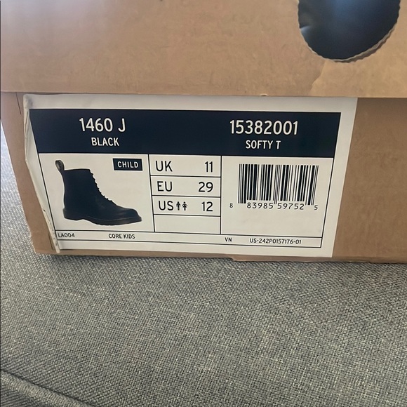 Dr. Martens Black Leather Boots - Picture 7 of 7